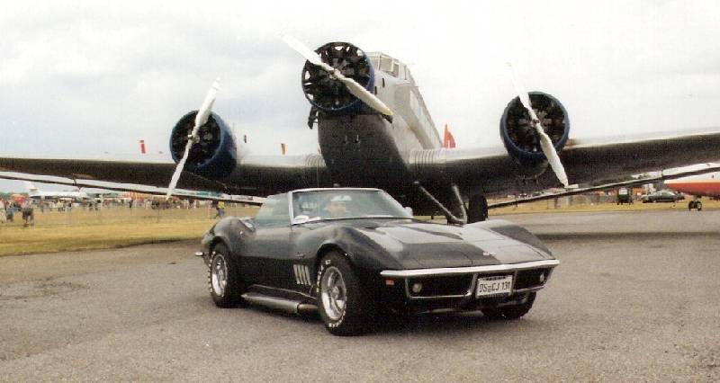 MARTINS RANCH 69 Corvette vs. JU 52 